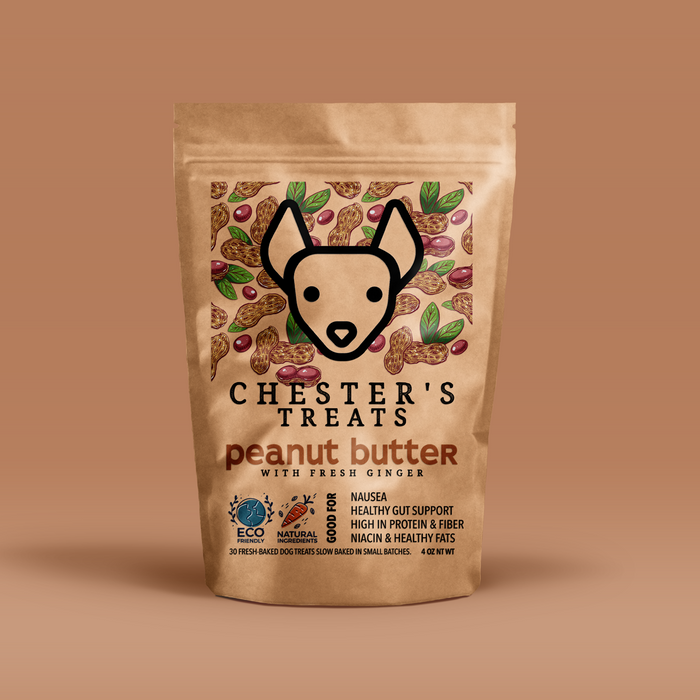 Chester's Peanut Butter & Ginger Dog Treats