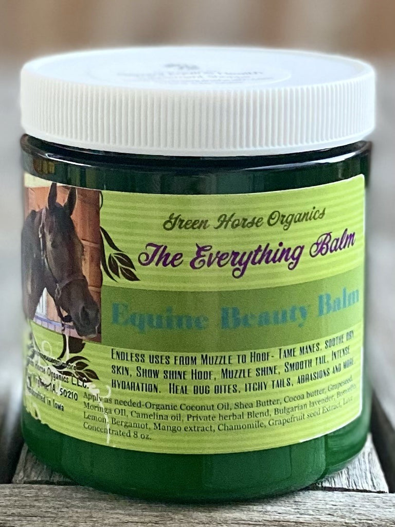 Green Horse Organics Equine Beauty Balm (8 oz jar)