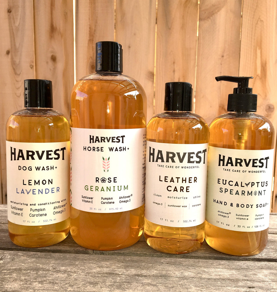 HARVEST Horse Wash+ (Rose Geranium)
