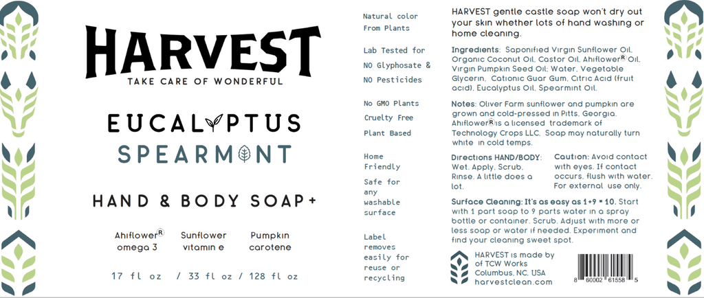 HARVEST Hand and Body+