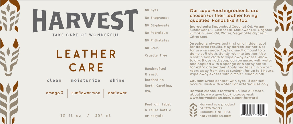HARVEST Leather Care