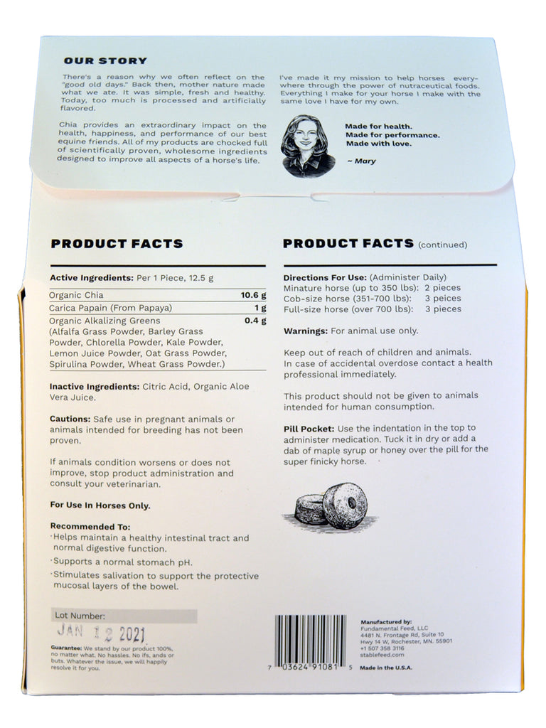 Papaya Chia Gastric Support by StableFeed