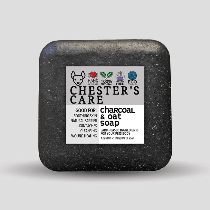 Chester's Care Charcoal & Oat Soap