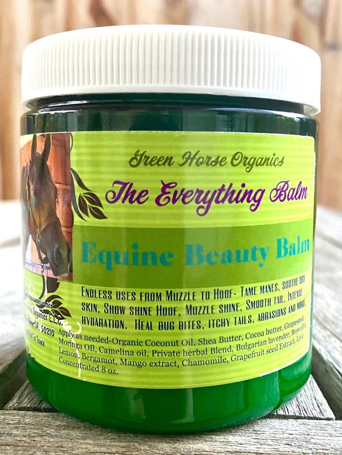 Green Horse Organics Equine Beauty Balm (8 oz jar)